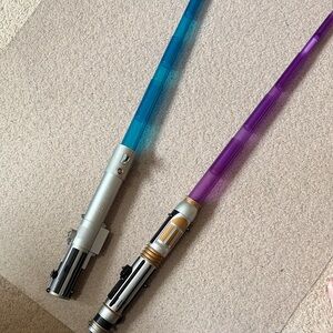 Hasbro Blue and Purple Lightsabers Action Playset